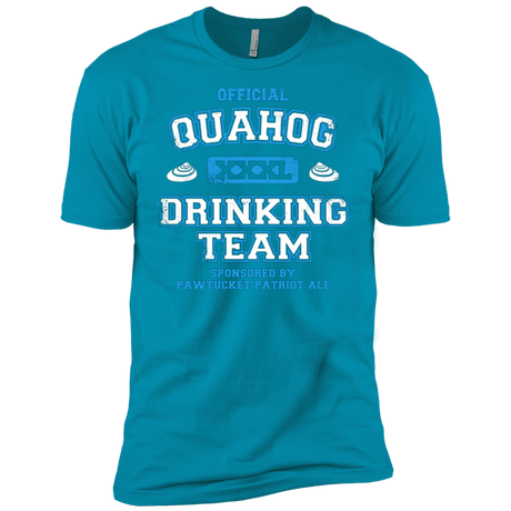 T-Shirts Turquoise / YXS Quahog Drinking Team Boys Premium T-Shirt