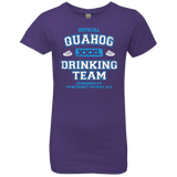 T-Shirts Purple Rush / YXS Quahog Drinking Team Girls Premium T-Shirt