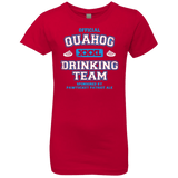 T-Shirts Red / YXS Quahog Drinking Team Girls Premium T-Shirt