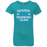 T-Shirts Tahiti Blue / YXS Quahog Drinking Team Girls Premium T-Shirt