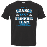 T-Shirts Black / 2T Quahog Drinking Team Toddler Premium T-Shirt