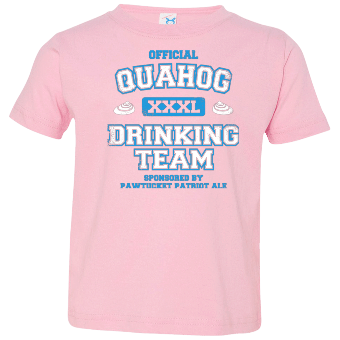 T-Shirts Pink / 2T Quahog Drinking Team Toddler Premium T-Shirt