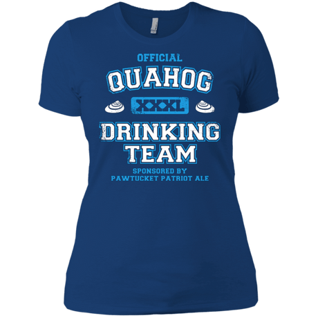T-Shirts Royal / X-Small Quahog Drinking Team Women's Premium T-Shirt