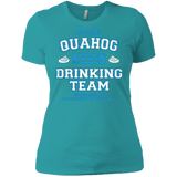 T-Shirts Tahiti Blue / X-Small Quahog Drinking Team Women's Premium T-Shirt