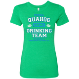 T-Shirts Envy / Small Quahog Drinking Team Women's Triblend T-Shirt