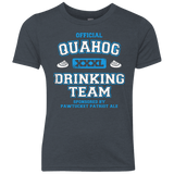 T-Shirts Vintage Navy / YXS Quahog Drinking Team Youth Triblend T-Shirt
