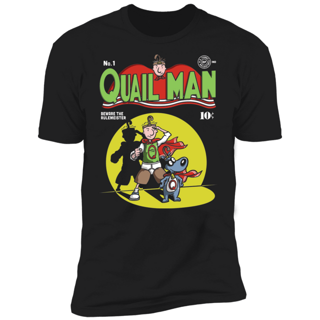 T-Shirts Black / X-Small Quailman Men's Premium T-Shirt