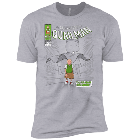 T-Shirts Heather Grey / YXS Quailman No More Boys Premium T-Shirt