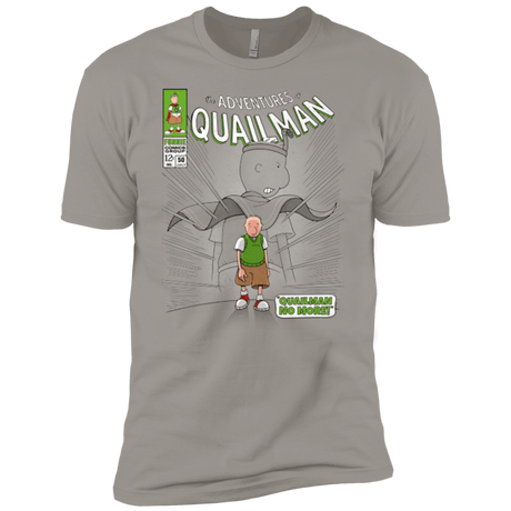 T-Shirts Light Grey / YXS Quailman No More Boys Premium T-Shirt