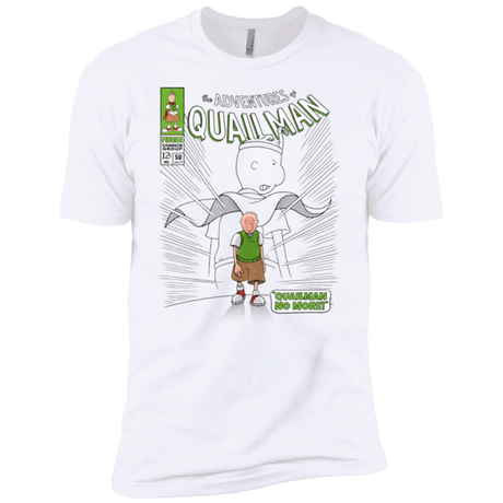 T-Shirts White / YXS Quailman No More Boys Premium T-Shirt
