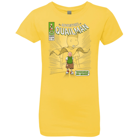 T-Shirts Vibrant Yellow / YXS Quailman No More Girls Premium T-Shirt