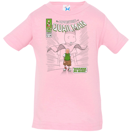 T-Shirts Pink / 6 Months Quailman No More Infant Premium T-Shirt