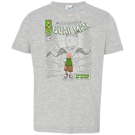 T-Shirts Heather / 2T Quailman No More Toddler Premium T-Shirt