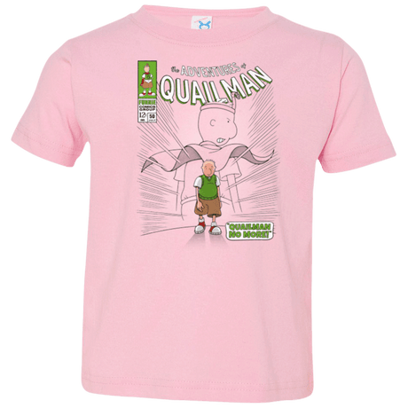 T-Shirts Pink / 2T Quailman No More Toddler Premium T-Shirt