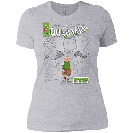 T-Shirts Heather Grey / X-Small Quailman No More Women's Premium T-Shirt