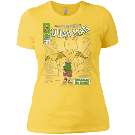 T-Shirts Vibrant Yellow / X-Small Quailman No More Women's Premium T-Shirt