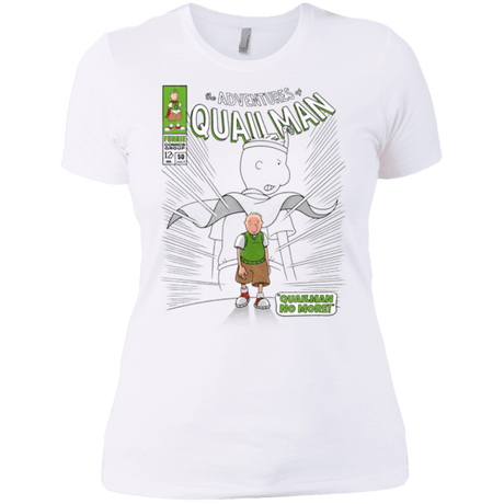 T-Shirts White / X-Small Quailman No More Women's Premium T-Shirt