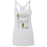 T-Shirts Heather White / X-Small Quailman No More Women's Triblend Racerback Tank