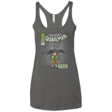 T-Shirts Premium Heather / X-Small Quailman No More Women's Triblend Racerback Tank