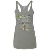 T-Shirts Venetian Grey / X-Small Quailman No More Women's Triblend Racerback Tank
