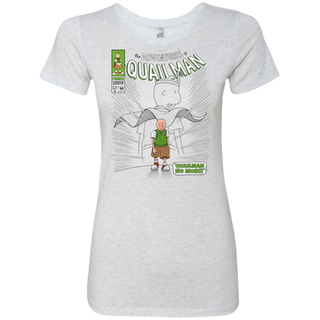 T-Shirts Heather White / Small Quailman No More Women's Triblend T-Shirt