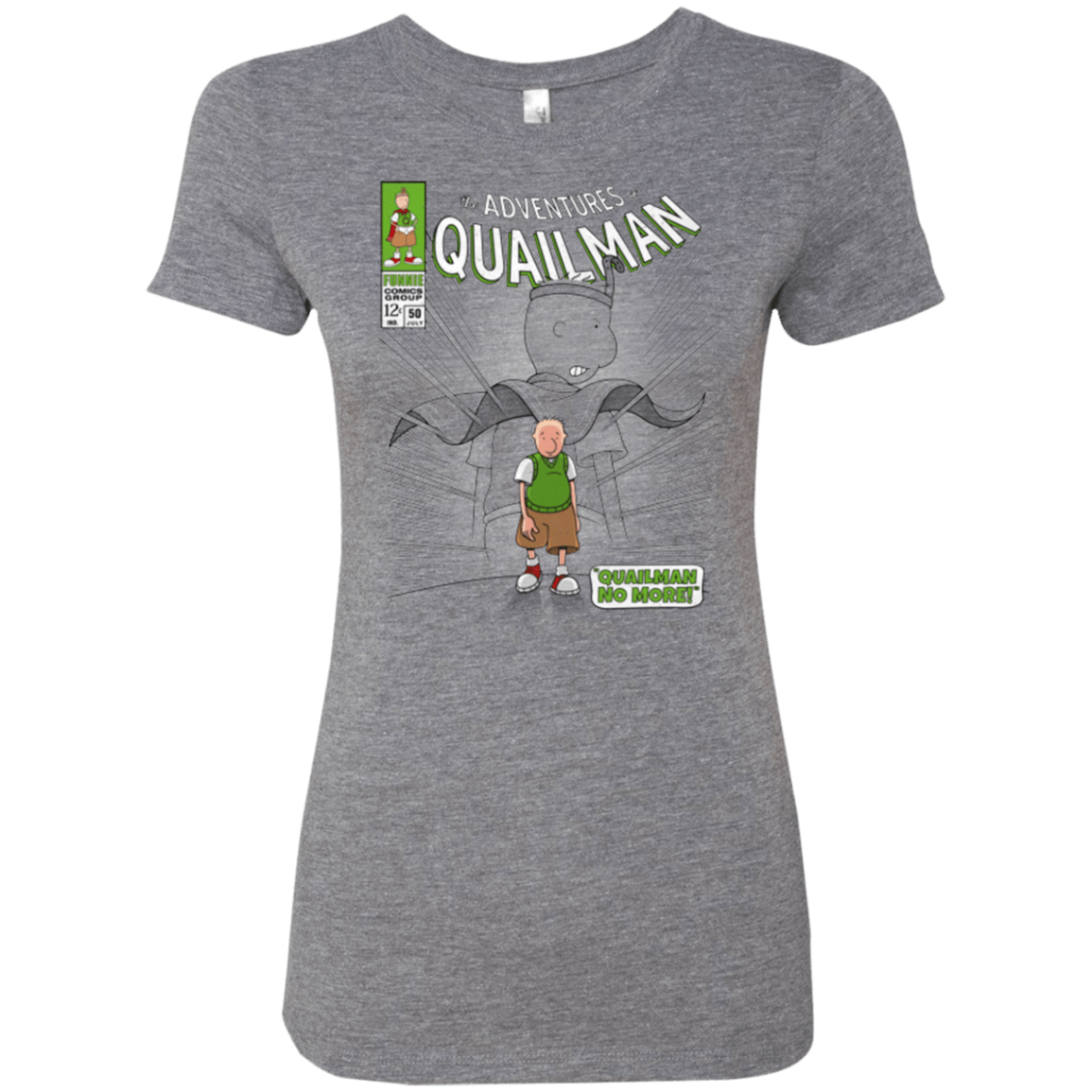 T-Shirts Premium Heather / Small Quailman No More Women's Triblend T-Shirt