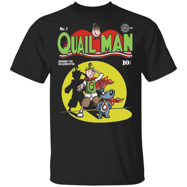 T-Shirts Black / S Quailman T-Shirt