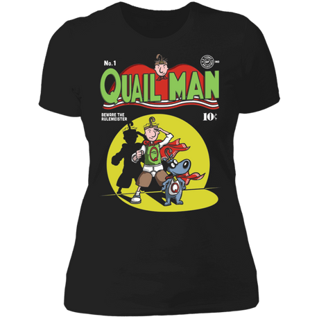 T-Shirts Black / X-Small Quailman Women's Premium T-Shirt