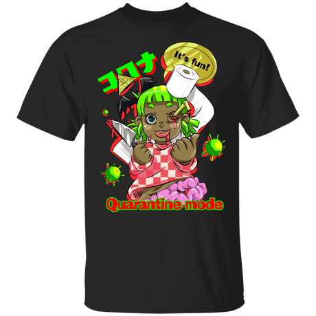 T-Shirts Black / YXS Quarantine Mode Youth T-Shirt