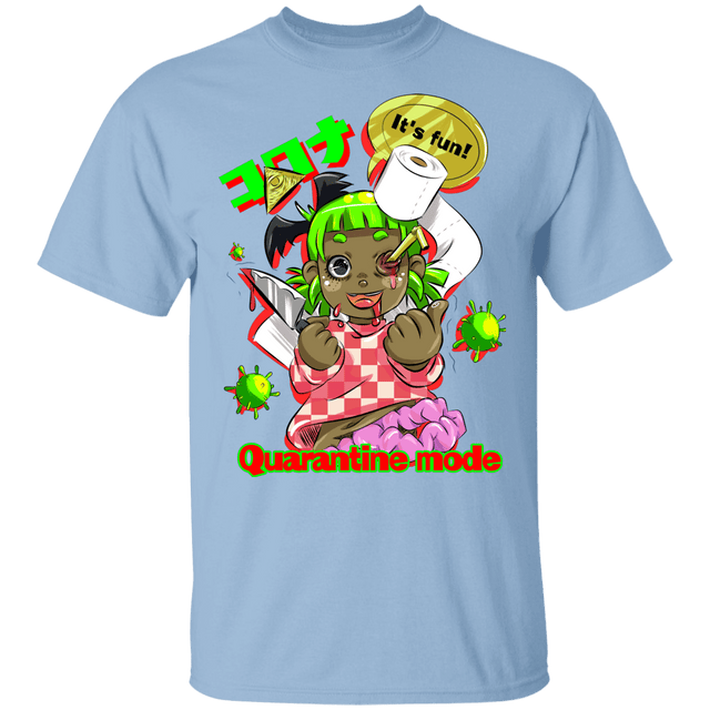 T-Shirts Light Blue / YXS Quarantine Mode Youth T-Shirt