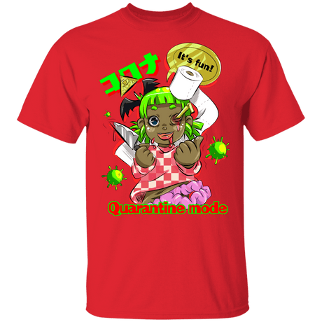 T-Shirts Red / YXS Quarantine Mode Youth T-Shirt