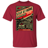 T-Shirts Cardinal / S Quarantine Social Distancing Stay Home Festival 2020 T-Shirt