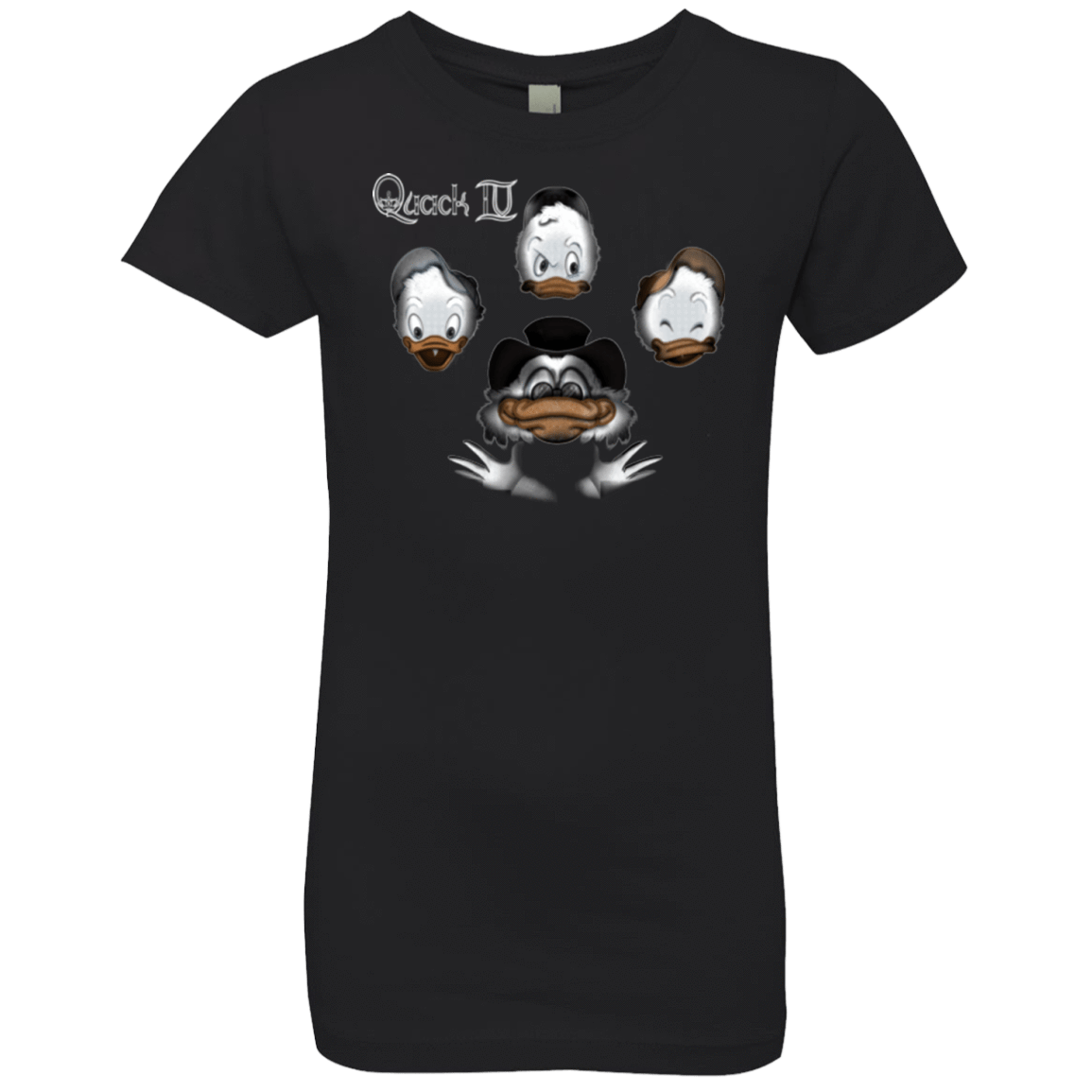 T-Shirts Black / YXS Quaxk IV Girls Premium T-Shirt