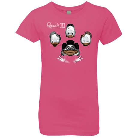 T-Shirts Hot Pink / YXS Quaxk IV Girls Premium T-Shirt