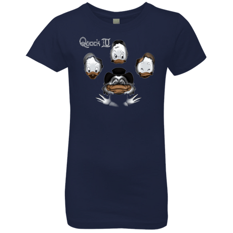 T-Shirts Midnight Navy / YXS Quaxk IV Girls Premium T-Shirt