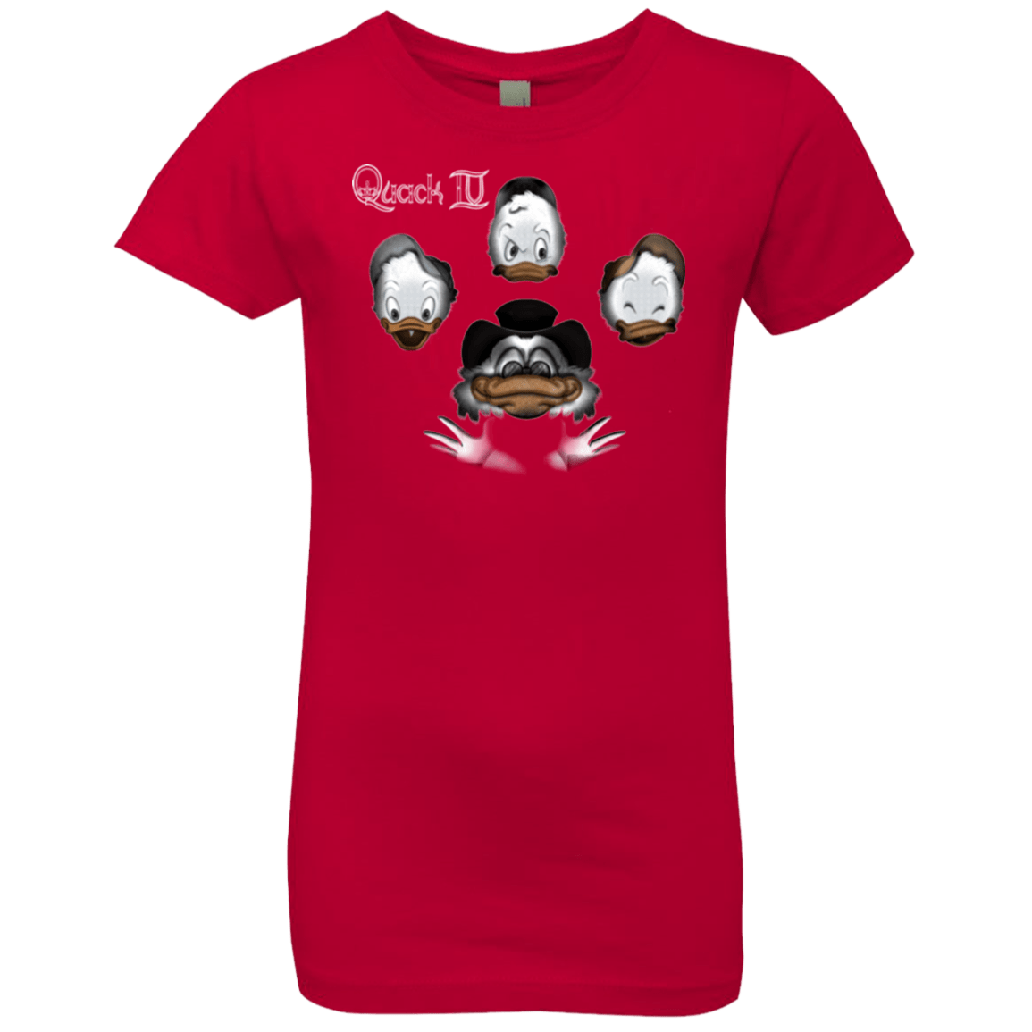 T-Shirts Red / YXS Quaxk IV Girls Premium T-Shirt