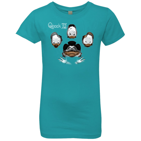 T-Shirts Tahiti Blue / YXS Quaxk IV Girls Premium T-Shirt