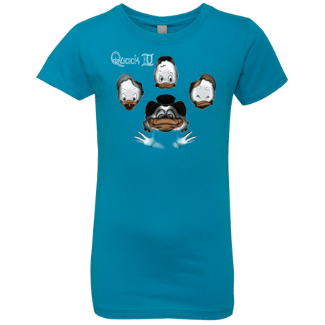 T-Shirts Turquoise / YXS Quaxk IV Girls Premium T-Shirt