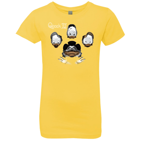 T-Shirts Vibrant Yellow / YXS Quaxk IV Girls Premium T-Shirt