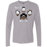 T-Shirts Heather Grey / Small Quaxk IV Men's Premium Long Sleeve