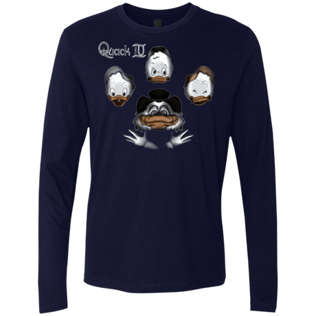 T-Shirts Midnight Navy / Small Quaxk IV Men's Premium Long Sleeve