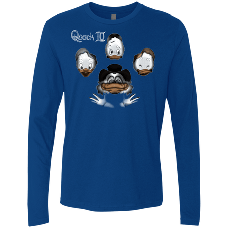 T-Shirts Royal / Small Quaxk IV Men's Premium Long Sleeve