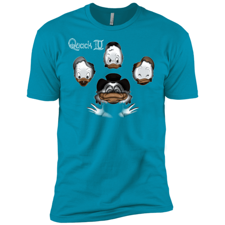 T-Shirts Turquoise / X-Small Quaxk IV Men's Premium T-Shirt