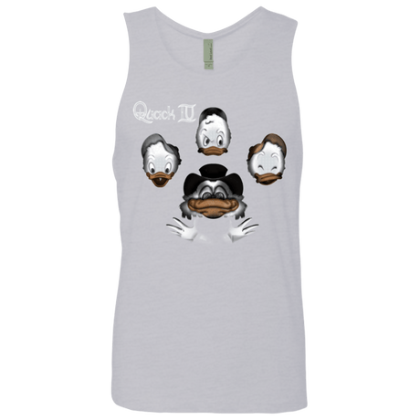 T-Shirts Heather Grey / Small Quaxk IV Men's Premium Tank Top
