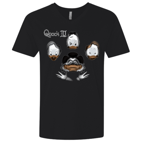 T-Shirts Black / X-Small Quaxk IV Men's Premium V-Neck