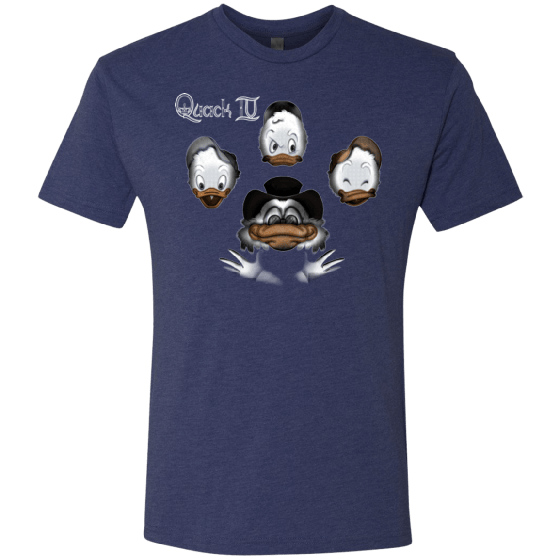 T-Shirts Vintage Navy / Small Quaxk IV Men's Triblend T-Shirt