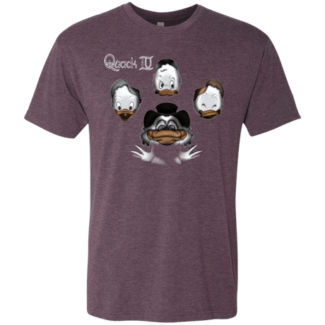 T-Shirts Vintage Purple / Small Quaxk IV Men's Triblend T-Shirt