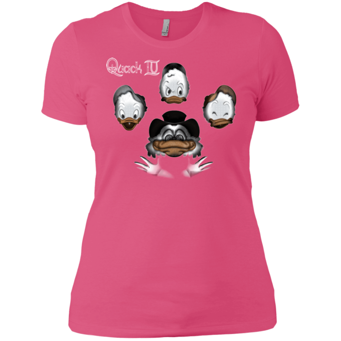 T-Shirts Hot Pink / X-Small Quaxk IV Women's Premium T-Shirt