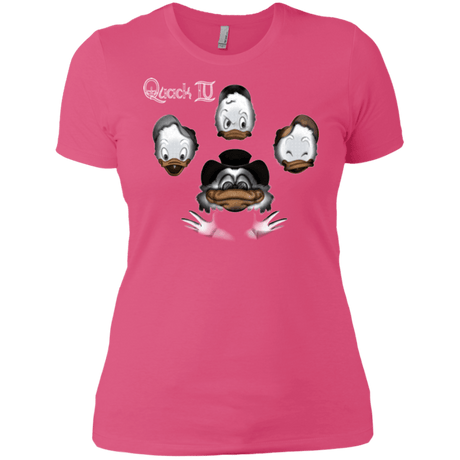 T-Shirts Hot Pink / X-Small Quaxk IV Women's Premium T-Shirt