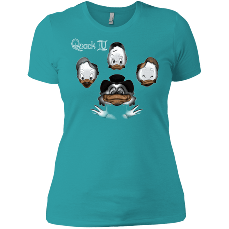 T-Shirts Tahiti Blue / X-Small Quaxk IV Women's Premium T-Shirt